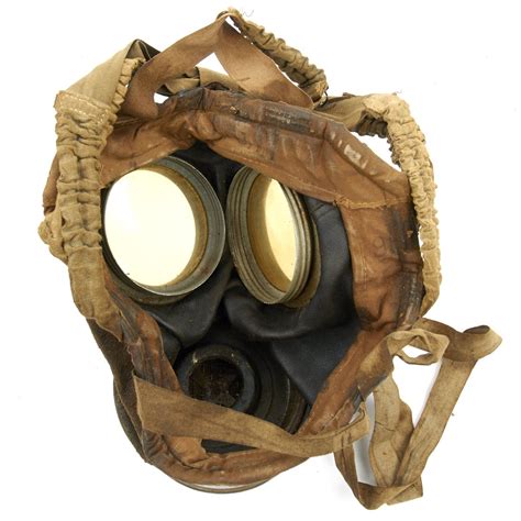 Original Imperial German Wwi 1917 Gas Mask With Can International