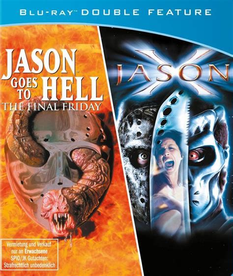 Jason X Jason Goes To Hell Double Feature Blu Ray Coming This
