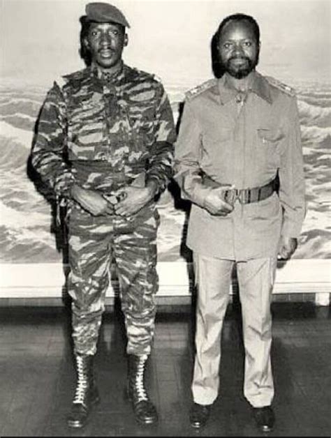 Thomas Sankara And Samora Machel Thomas Sankara African History