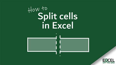 How To Split Cells In Excel Simple Ways
