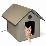 Photos of Heated Outdoor Cat House