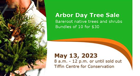 Nvcas Arbor Day Tree Sale Tiffin Centre For Conservation Utopia May