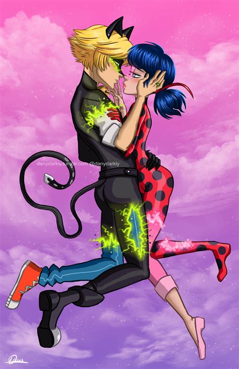 chat noir and ladybug miraculous ladybug fan art 41471060 fanpop