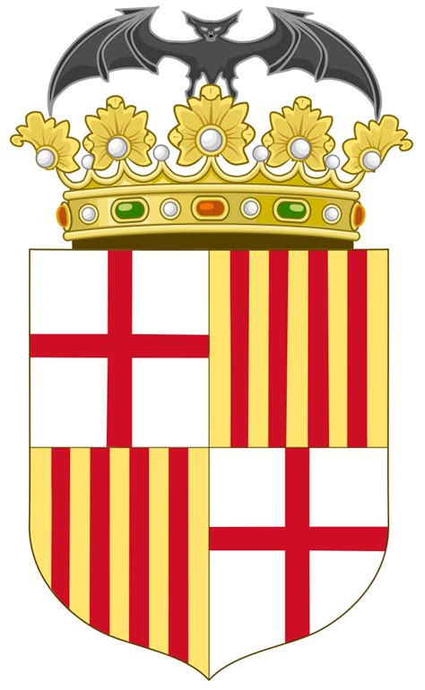 Dateicoat Of Arms Of Barcelona C1870 1931 1939 1984svg Coat Of