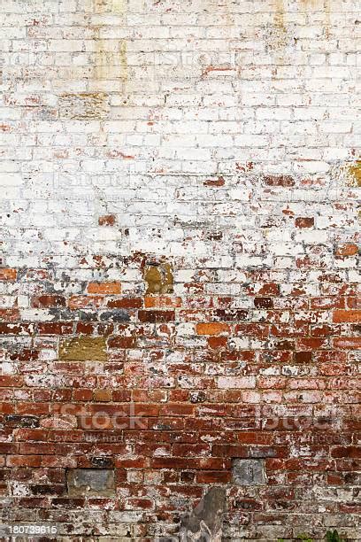 Distressed Brick Wall Stock Photo Download Image Now Backgrounds