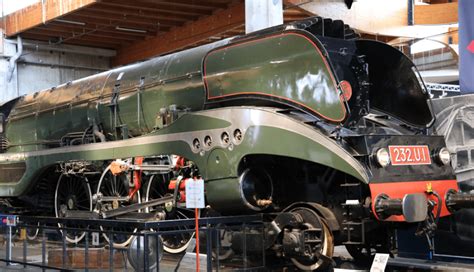 The French Steam Locomotive Hudson 232 U1 From 1949 All Pyrenees