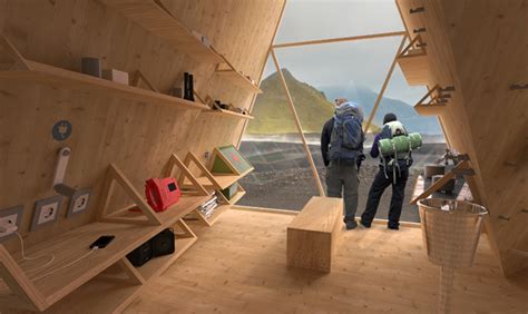 Skýli Trekking Cabin For Remote Trekking Spot In Iceland Tuvie Design