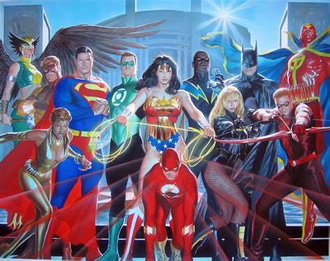 Artwork Jla By Alex Ross Rdccomics