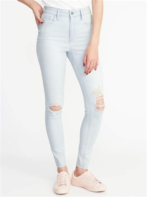 High Rise Secret Slim Pockets Rockstar Ankle Jeans For Women Old Navy