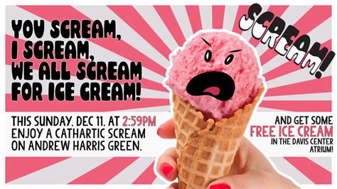 We All Scream For Ice Cream UVM Bored