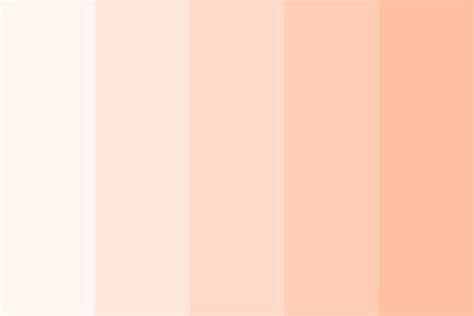 First Peach Color Palette