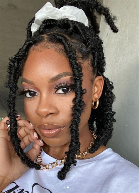 Butterfly Locs With Shaved Sides - A Little Resurrection