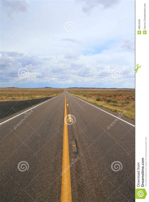 Open Road Stock Image Image Of Deserted Desert Trip 46654259