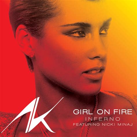 Alicia Keys Girl On Fire Promo Shoot And Cd Cover Hawtcelebs