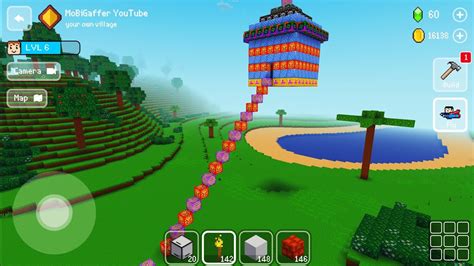 Block Craft 3d Crafting Game 3101 Sky Fun Pack House 🏠 Youtube