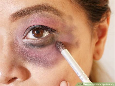 4 Ways To Do Black Eye Makeup Wikihow