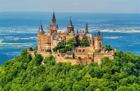 View Of Hohenzollern Castle In The Swabian Alps Baden Wurttemberg