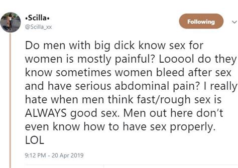 I Really Hate When Men Think Fastrough Sex Is Always Good Sex