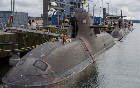 The german navy ordered four of the submarines. All of Germany's submarines are currently down