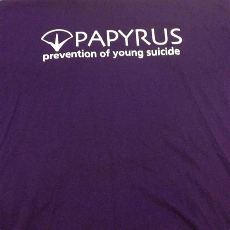 Papyrus North East Is Fundraising For Papyrus Prevention Of Young Suicide