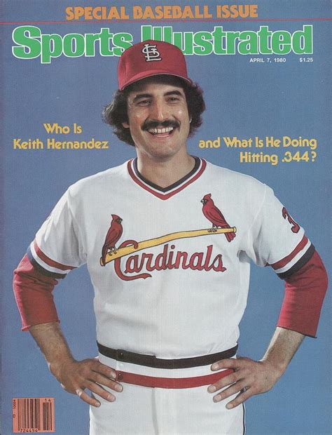 St Louis Cardinals Keith Hernandez Sports Illustrated Cover By Sports