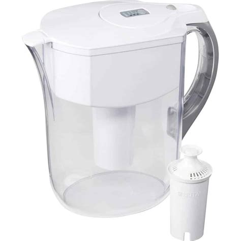 Brita Grand Large 10 Cup Water Filter Pitcher Multiple Colors Water