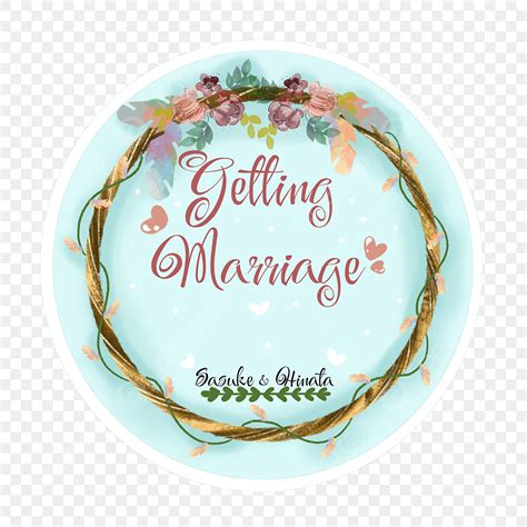 Gambar Stiker Pernikahan Ucapan Selamat Menikah Pernikahan Stiker