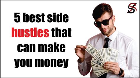 5 best side hustles that can make you money youtube