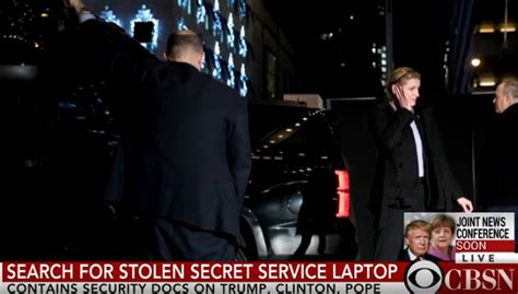 Breaking Secret Service Agent Busted In What She Really Did With Her ‘stolen Laptop And Its