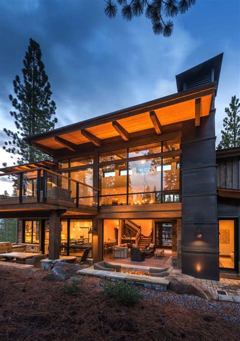 Exterior Modern Rustic House Design