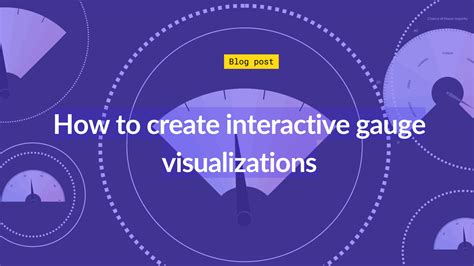 How To Create Interactive Gauge Visualizations The Flourish Blog Flourish Data