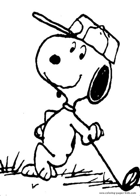 Charlie brown coloring page from peanuts category. Snoopy color page - Cartoon Color Pages - printable ...