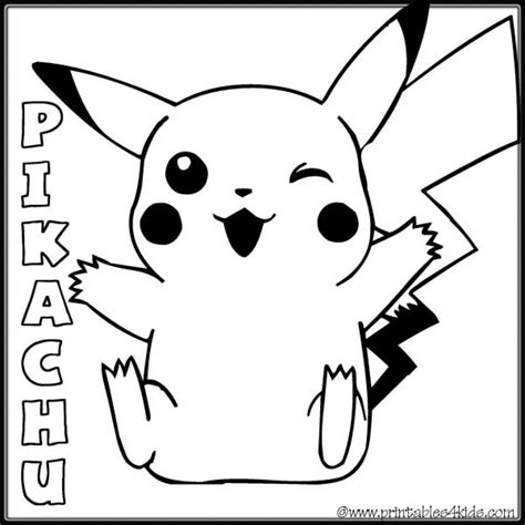 Delightful Pikachu Pictures To Print In 2020 Pokemon Coloring Pages
