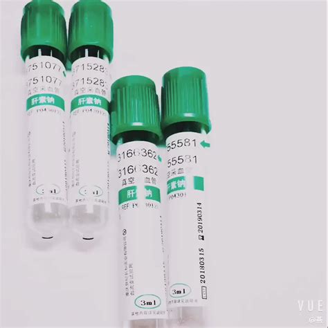 Shop a large selection of capillary blood collection tubes products and learn more about greiner bio one minicollect™ tube, green cap coated with lithium heparin to block the clotting cascade. Liang He Lithium Heparin Green Medical Micro Blood Tube ...