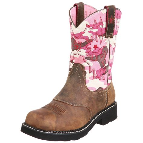 Ariats Probaby Pink Camo These Were My First Pair Love Them Boots Cowgirl Boots Muddy