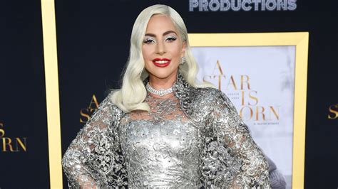 Lady Gaga Wore Silver Givenchy To The A Star Is Born Premiere And It Will Slay You Glamour