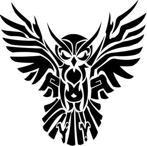 11 Beautiful Tribal Owl Tattoo