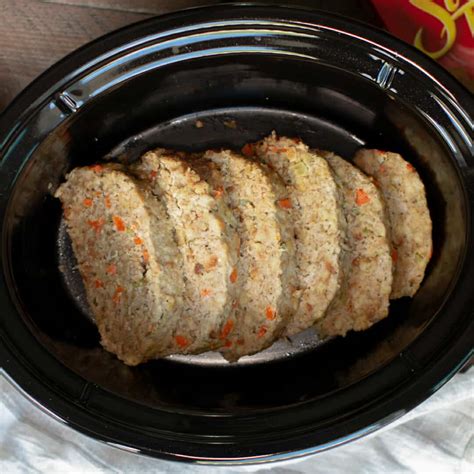 Slow Cooker Stove Top Stuffing Turkey Meatloaf The Magical Slow Cooker