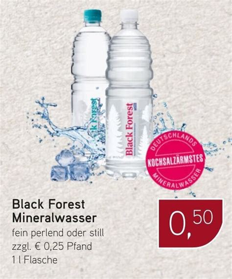 Black Forest Mineralwasser L Angebot Bei Dornseifer
