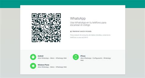C Mo Utilizar Whatsapp Web Para Usar Whatsapp Desde Tu Navegador