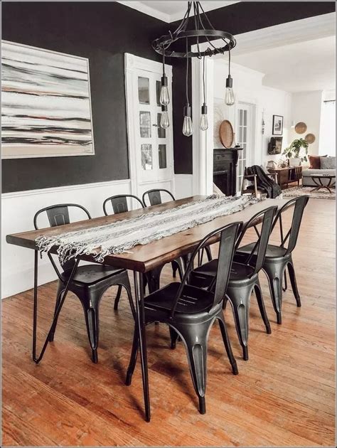 Pin By Misty Russell On Best Diningroom Lighting Black And White