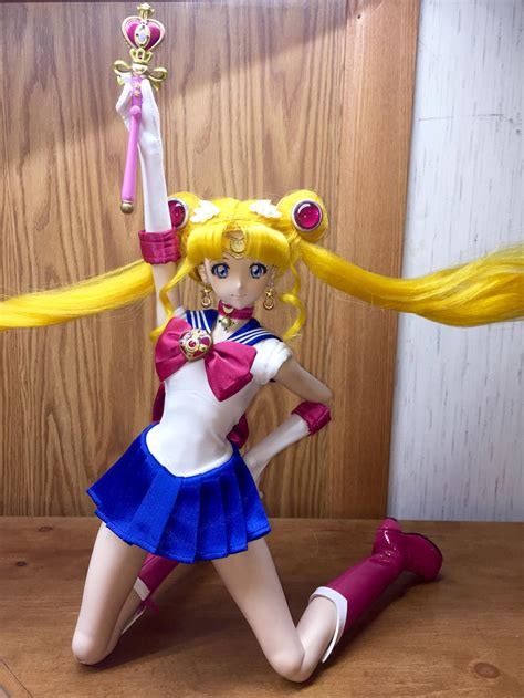 Dollfie Dream Sailor Moon Custom Doll By Djvanisher On Deviantart