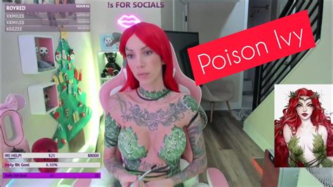 Poison Ivy Body Paint Youtube