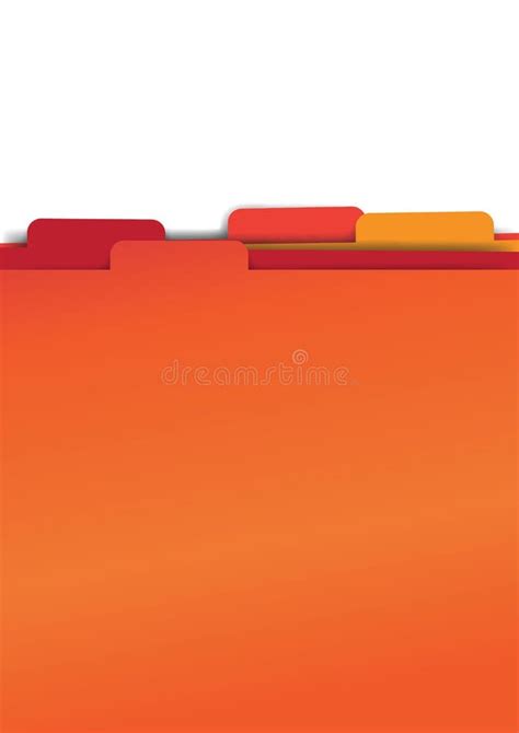 Red Folder Icon Stock Illustration Illustration Of Organized 14538509