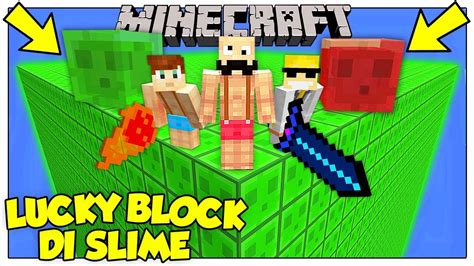 La Sfida Dei Lucky Block Giganti Di Slime Minecraft Ita