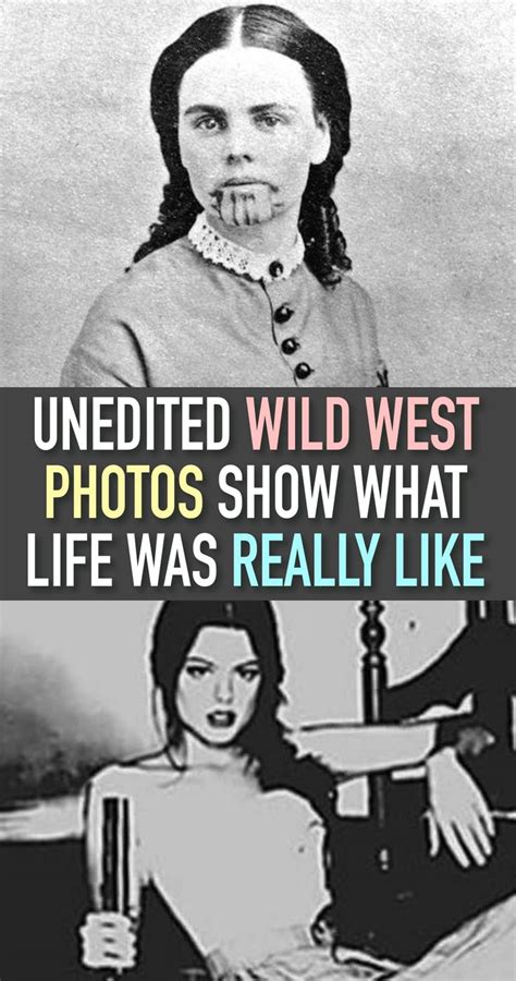 An Old Photo With The Caption That Reads Unedicted Wild West Photos