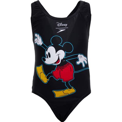 Buy Speedo Junior Disney Mickey Mouse Placement Splashback Swimsuit