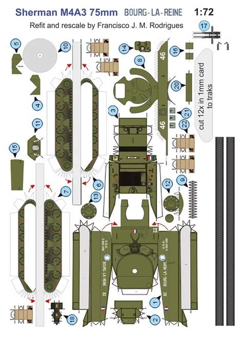 Pin By Matheus Henrique On Papercraft Paper Models Model Tanks