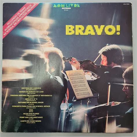 Disco De Vinil Bravo Interprete Vários Artistas 1975 Usado Sebo