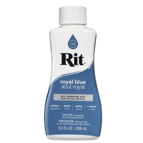 Rit All Purpose Liquid Dye Royal Blue 8 Fl Oz